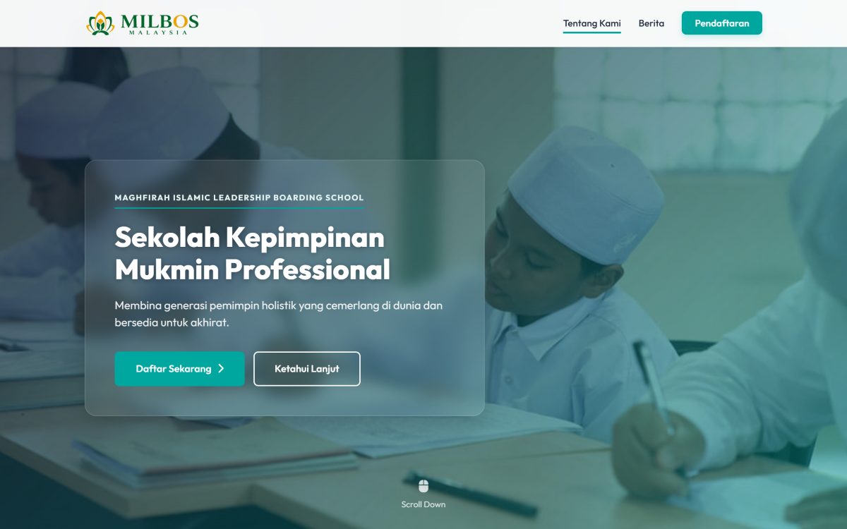 MILBOS Malaysia website preview